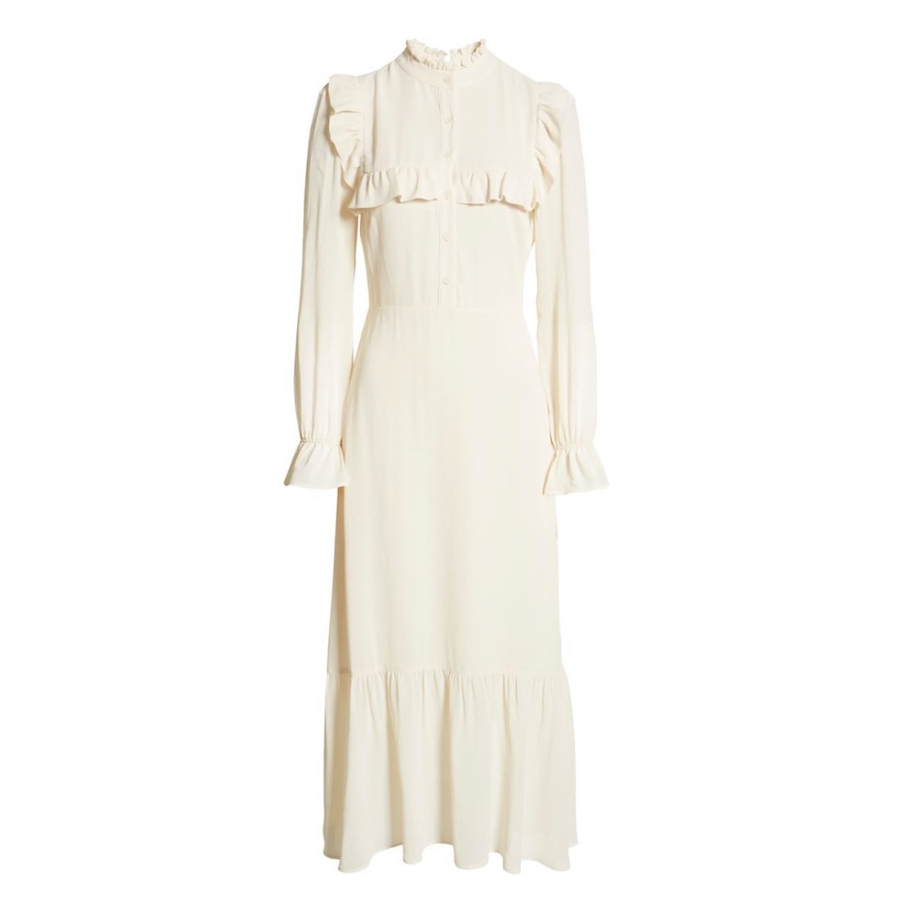 Reformation Ruffle Dress - Picture 5 of 8